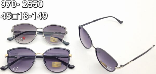 Óculos de metal feminino 970-2550/ 45□18-149  LINHA PREMIUM - Image 5