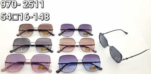 Óculos feminino 970-2511/ 54□16-148 LINHA PREMIUM - Image 5
