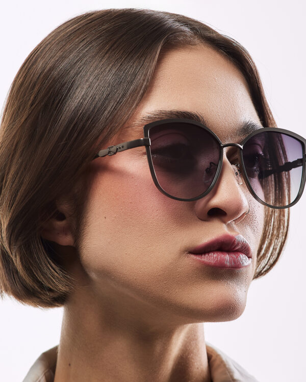 Óculos de metal feminino 970-2550/ 45□18-149  LINHA PREMIUM - Image 2