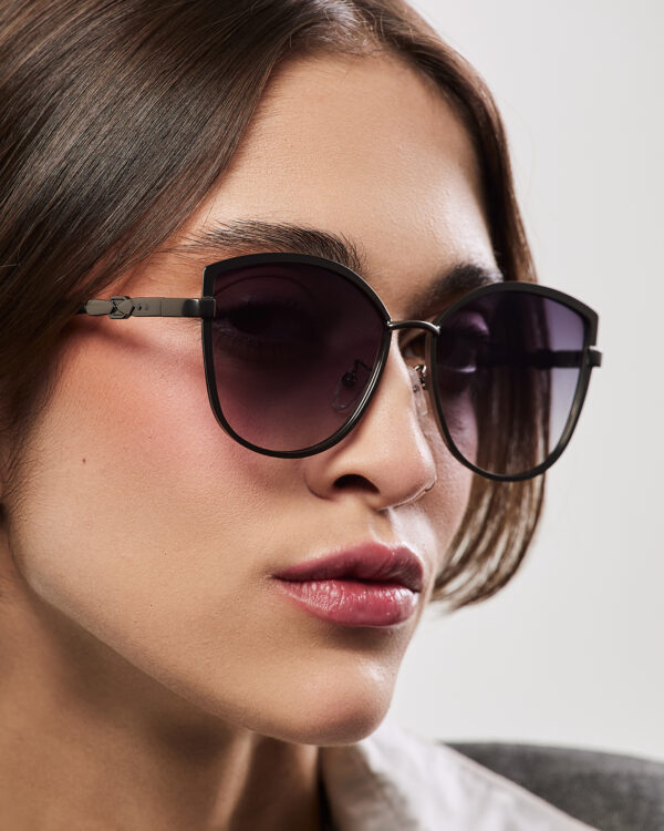 Óculos de metal feminino 970-2550/ 45□18-149  LINHA PREMIUM - Image 3