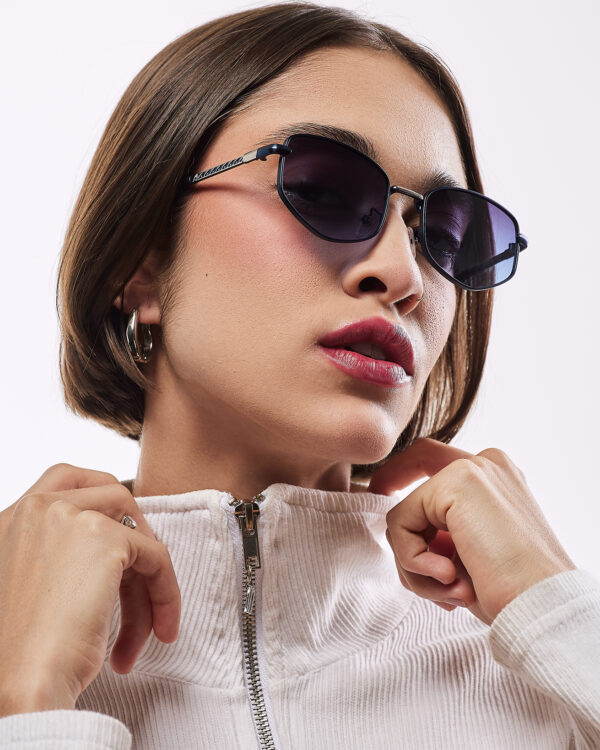 Óculos de metal feminino 970-2559/ 54□20-147  LINHA PREMIUM - Image 2