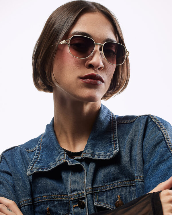 Óculos feminino 970-2538/ 50□25-143 LINHA PREMIUM