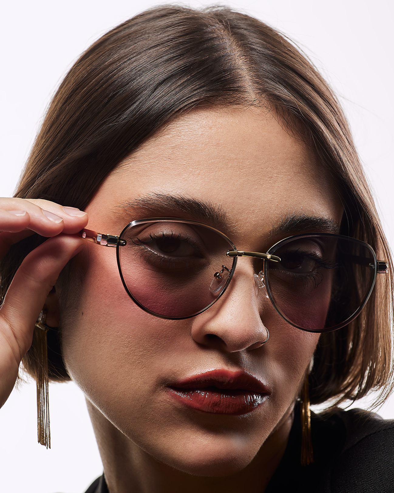 Óculos feminino 970-2506 / 43□18-137 LINHA PREMIUM