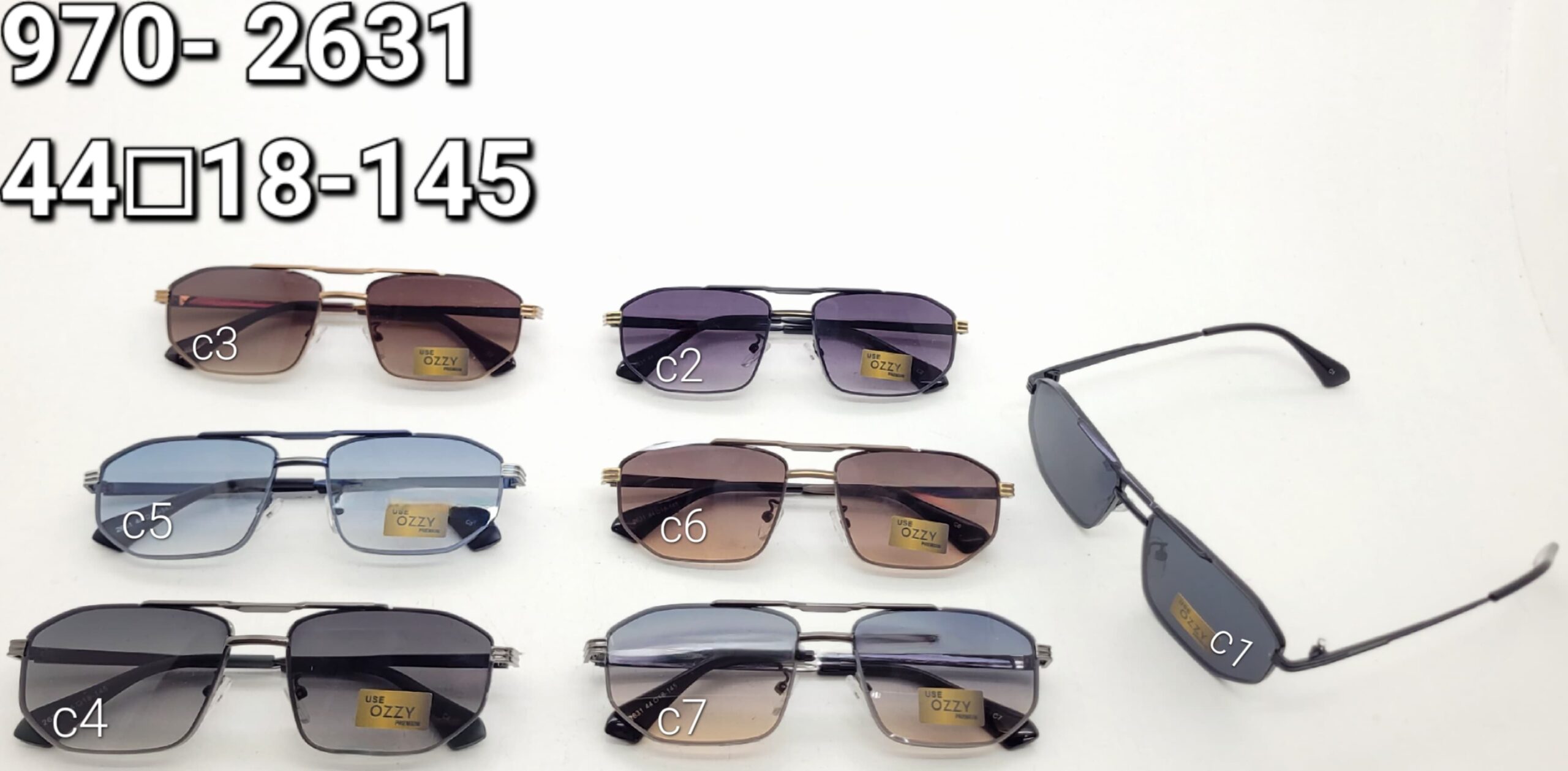 Óculos feminino 970-2631/ 50□18-142 LINHA PREMIUM