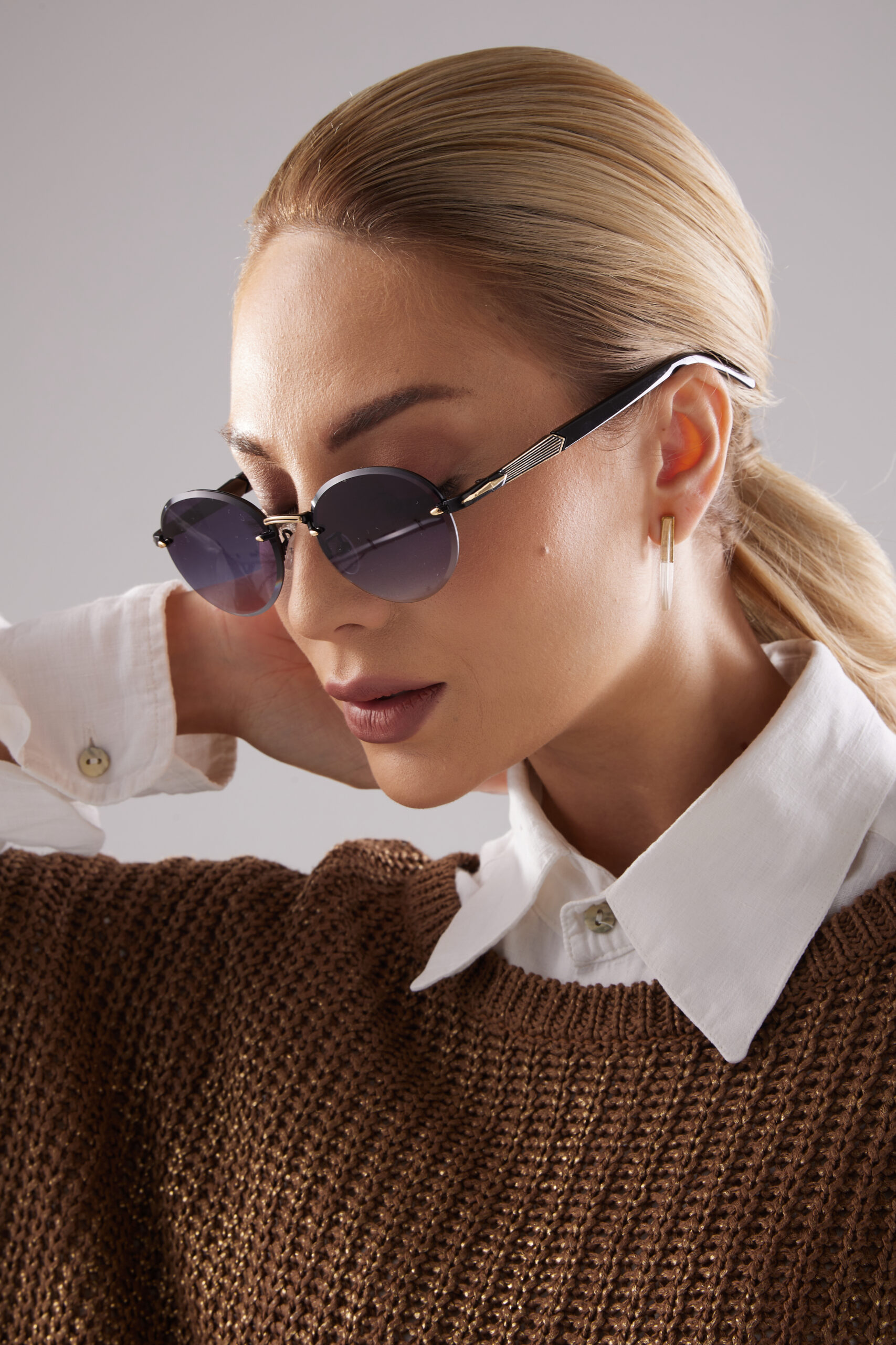 Óculos Feminino 970- 2560/ 44□16-136 LINHA PREMIUM