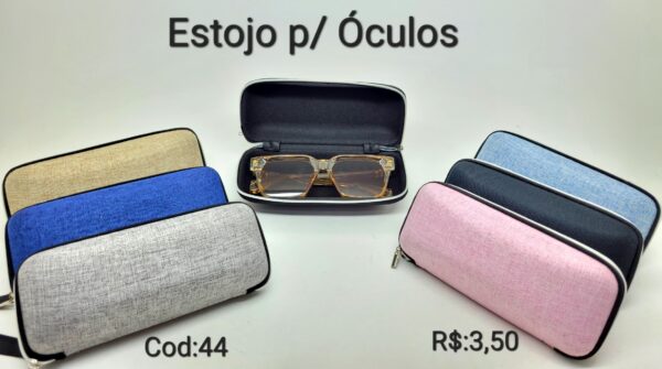 Estojo para óculos cor AZUL CLARO