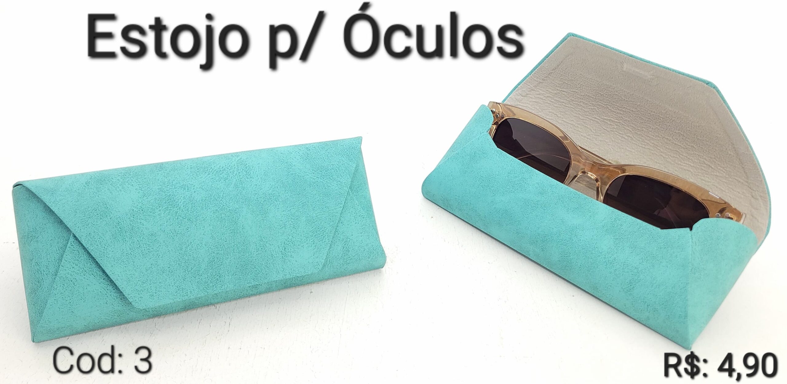 estojo para óculos cod 3