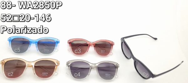 Óculos feminino 88-WA2850P/ ´52□20-146POLARIZADO