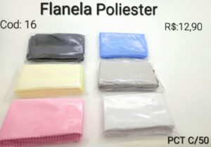 Flanela Poliester