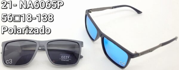 Óculos Masculino 21-NA6065P/ 56□18-138 POLARIZADO