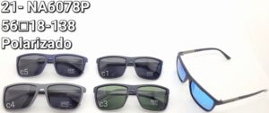 Óculos Masculino 21-NA6078P/ 56□18-138 POLARIZADO