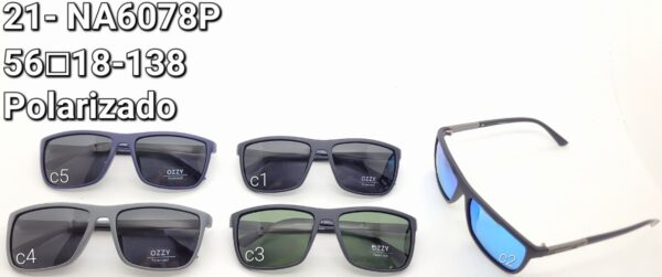 Óculos Masculino 21-NA6078P/ 56□18-138 POLARIZADO