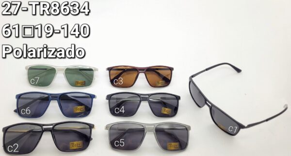 Óculos Polarizado 27-TR8634 61□19-140 LINHA PREMIUM