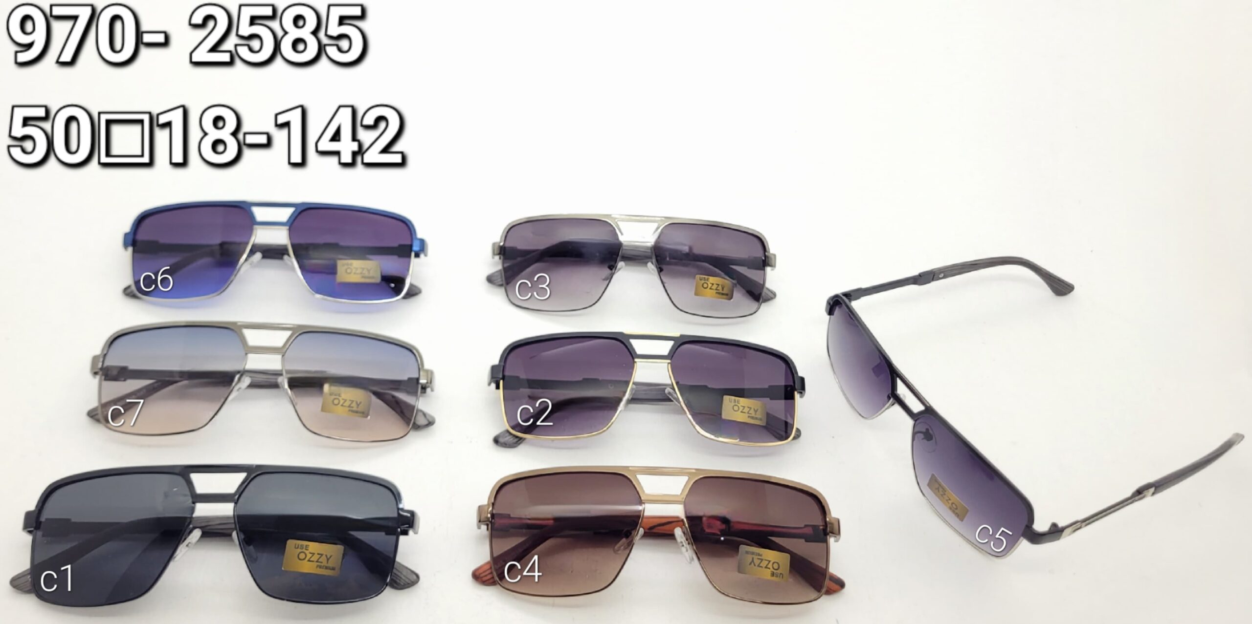 Óculos Masculino  970- 2585/ 52□20-146 LINHA PREMIUM