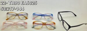 Óculos Feminino 22- TR90 EA6025/ 53□17-144 ARMAÇÃO PARA GRAU