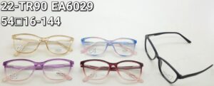 Óculos Masculino 22- TR90 EA6029/ 54□16-144 ARMAÇÃO PARA GRAU