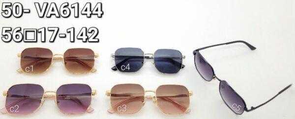 Óculos Metal 50- VA6244/ 56□17-142 Feminino