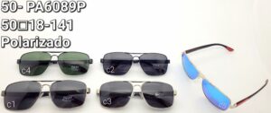 Óculos Metal 50- PA6089P/ 54□18-142 Masculino Polarizado