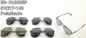 Óculos Metal 50- PA6095P/ 51□17-143 Masculino Polarizado
