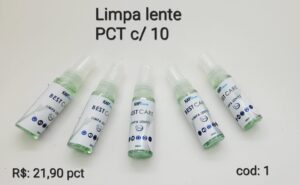 Kit Limpa Lente Pacote c/10