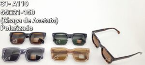 Óculos Chapa de Acetato- 31 A110/ 55□21-150 Polarizado