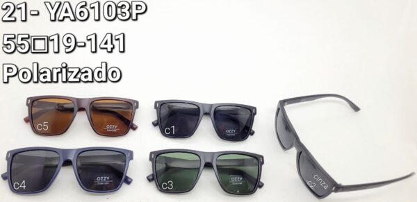 Óculos Masculino 21-YA6103P/ 55□19-141 POLARIZADO