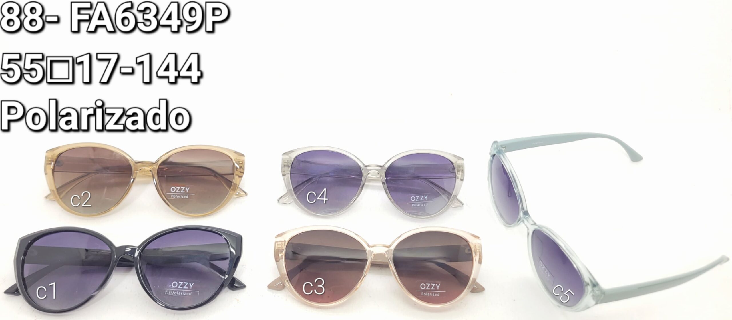 Óculos de Sol Ozzy feminino FA6349P Polarizado