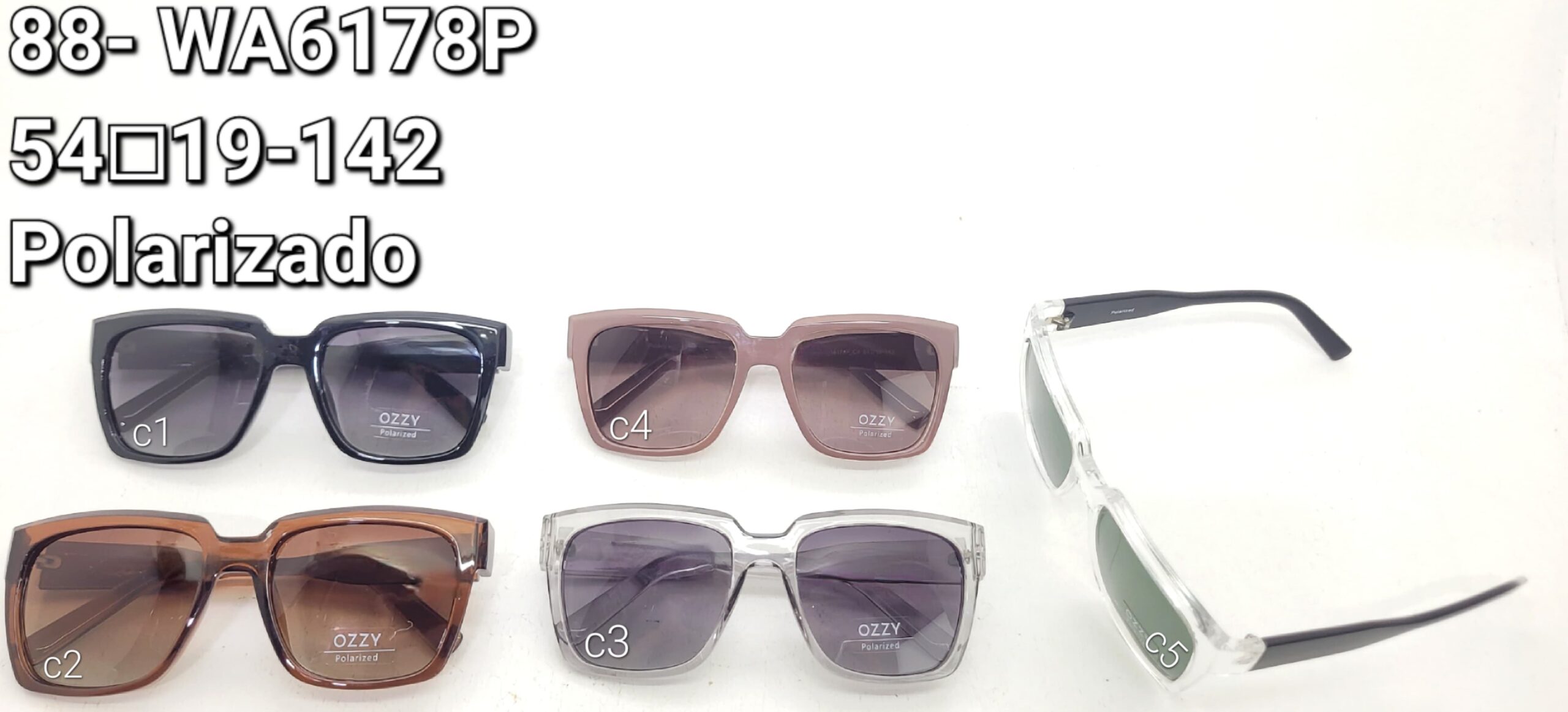 Óculos de Sol Ozzy feminino WA6178P Polarizado