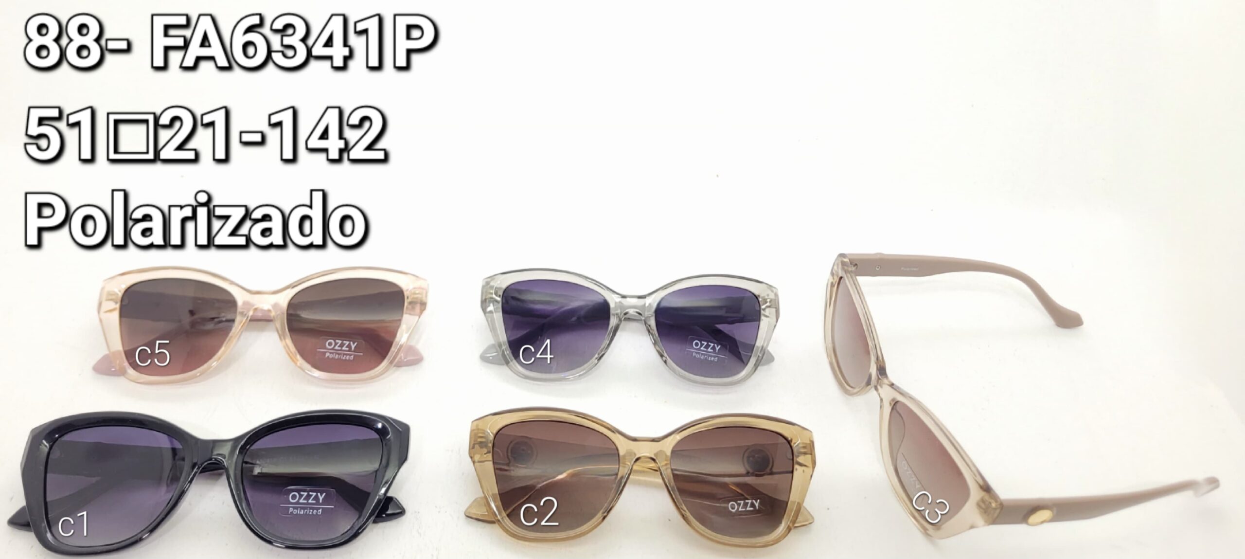 Óculos de Sol Ozzy feminino FA6341P Polarizado