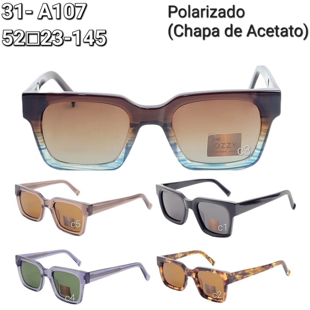 Ozzy Óculos de Sol Acetato 31-A107