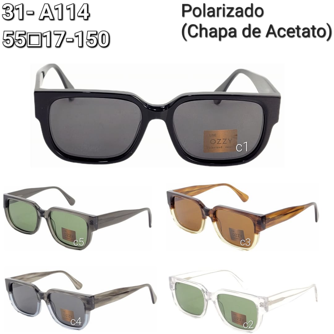 Ozzy Óculos de Sol Acetato 31-A114