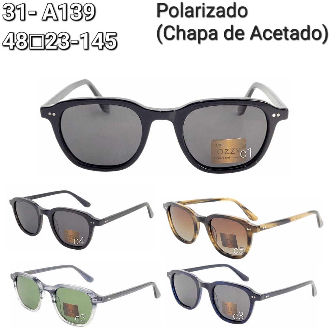 Ozzy Óculos de Sol Acetato 31-A139