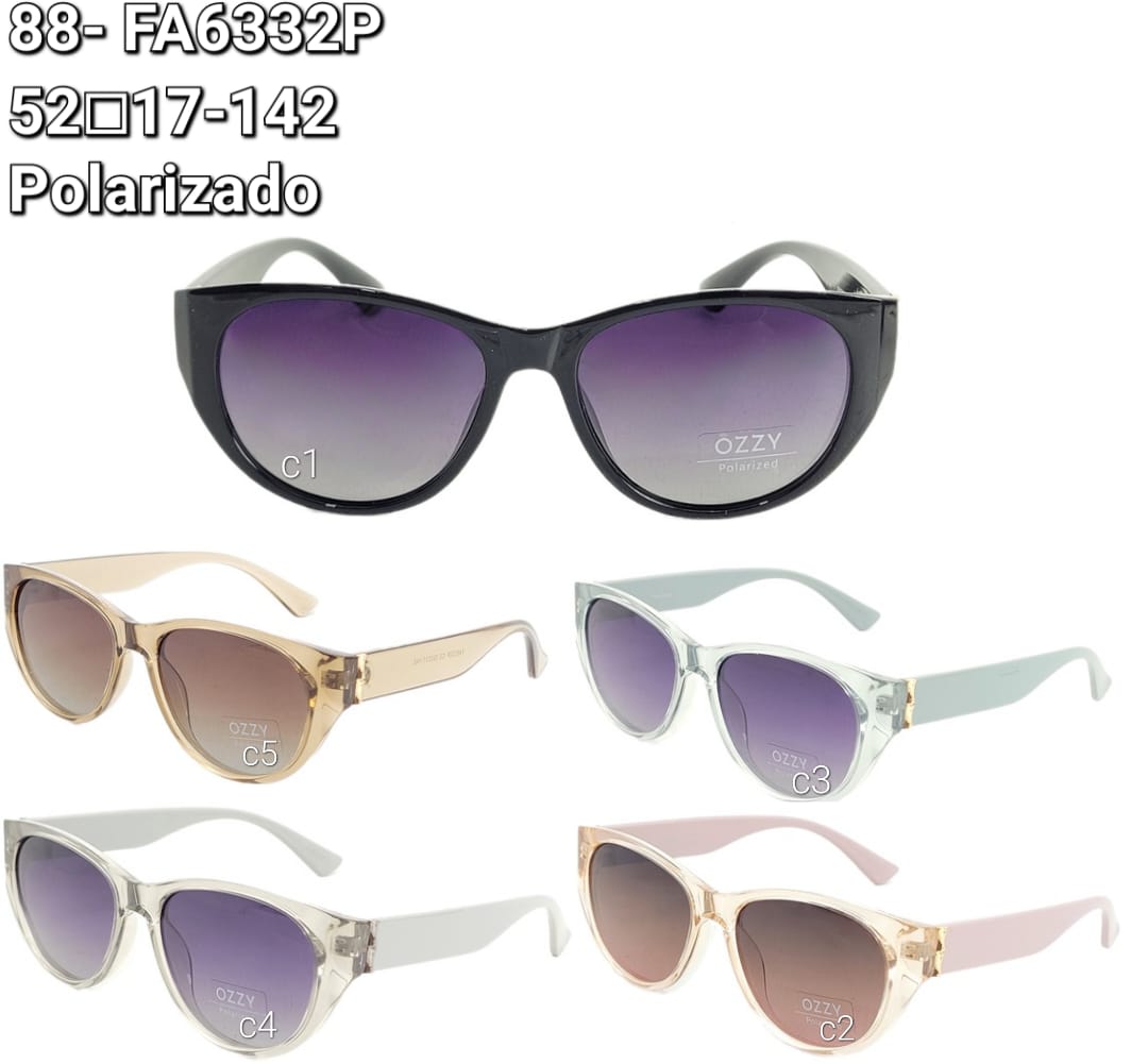 Ozzy Óculos de Sol Polarizado 88-FA6332P