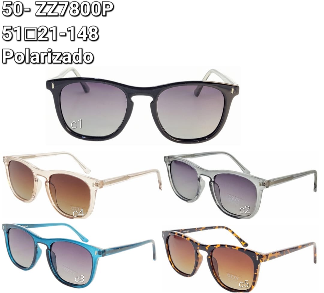 Óculos de Sol 50-ZZ7800P/ 51□21-148 Linha Reino Polarizado