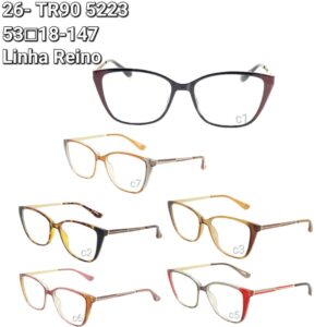 Armação de Grau 26-TR90-5223 LINHA REINO