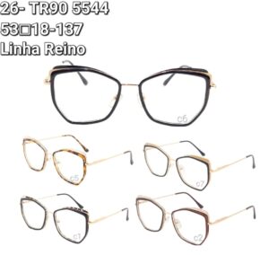 Armação de Grau 26-TR90-5544 LINHA REINO